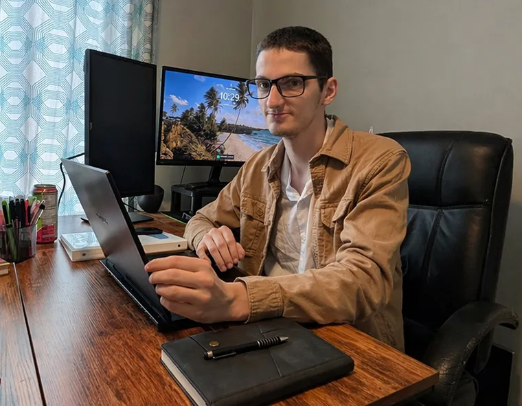 Business owner reviewing financial information and deciding which service is required.
